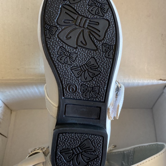 New Baby girl (18 months) ,baptism shoes , # 6 , Alegría  kid’s shoes white - Picture 2 of 3